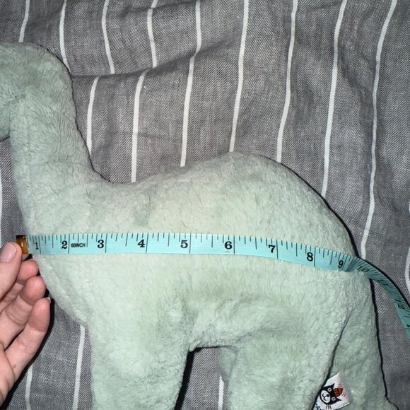 Jellycat retired Fossilly Brontosaurus Dinosaur Dino Green Plush Stuffed Animal - Picture 7 of 7